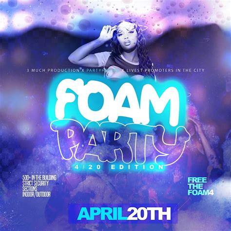 FREE THE FOAM, 4711 Todd St, Dallas, 20 April to 21 April | AllEvents