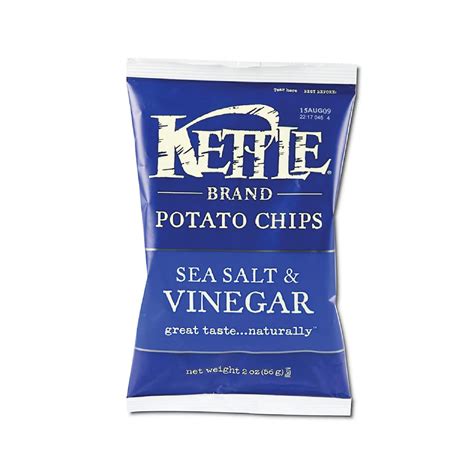 Kettle Sea Salt /Vinegar Potato Chips 56g | S Liquor