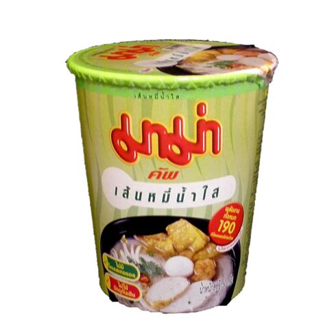Mama Rice Vermicelli Cup Clear Soup, 50g : Amazon.in: Grocery & Gourmet ...