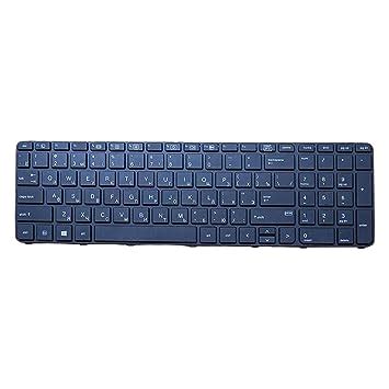 Loom Tree® Ru Russian Layout Keyboard for HP ProBook 450 455 470 G3 ...