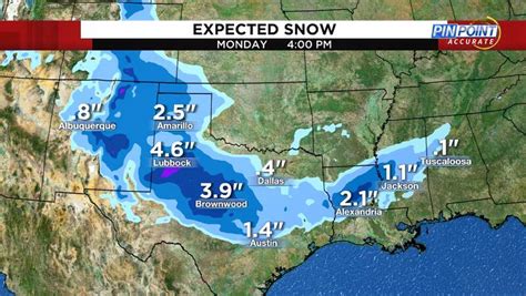 Where snow could be measured in inches — or feet — in the East this weekend