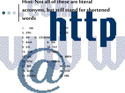 Computer Acronyms 的图像结果