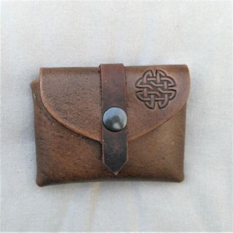 Celtic Leather Craft Small Belt Bag Celtic Knot Small Belt Bag - Small ...