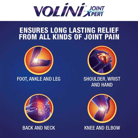 Buy VOLINI JOINT XPERT PAIN RELIEF GEL TUBE OF 20 GM Online & Get Upto ...