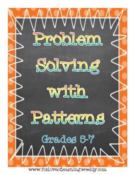 Image result for Pattern Problem Solving
