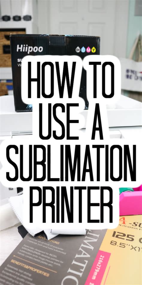 Image result for How to Use Sublimation Printers