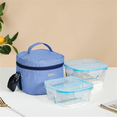 Wanderlust Thermal Lunch Bag Hamper Set Online - Premium Lunch Box ...