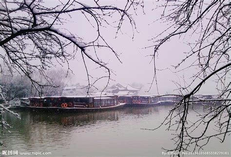 南湖飞雪摄影图__自然风景_自然景观_摄影图库_昵图网nipic.com
