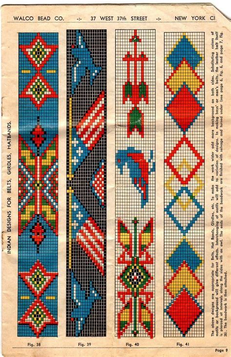 Image result for Native American Bead Patterns