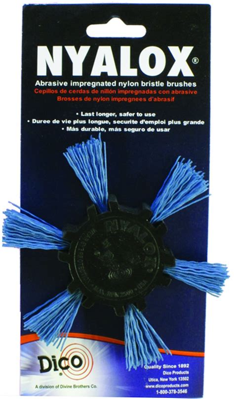 Dico 541-788-4 Nyalox Flap Brush 4-Inch Blue 240 Grit : Amazon.in: Home ...