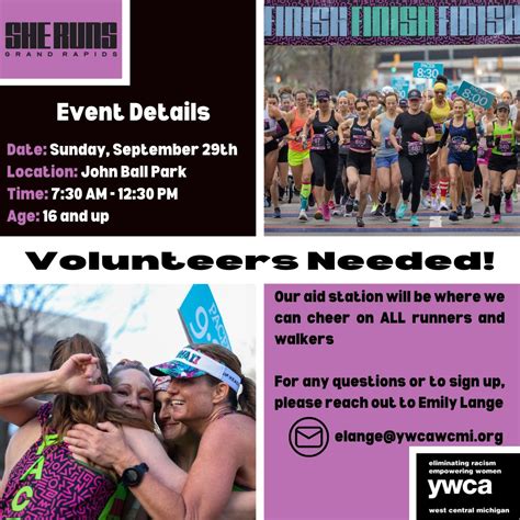YWCA West Central Michigan on LinkedIn: We still need volunteers for ...