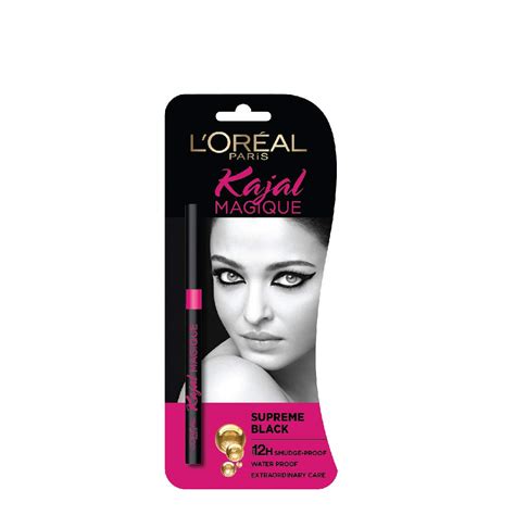 Buy L'Oréal Paris Kajal, Waterproof Eyeliner, 14 Hours of Smudge-Proof ...