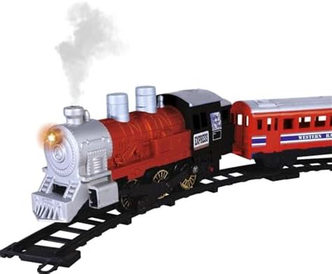 Buy TOYZONE Western Express Train set | Chuk chuk Sound | Emit Real ...