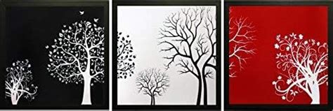 Indianara 3 Piece Set of Framed Wall Hanging Decor Modern Art(1066 ...