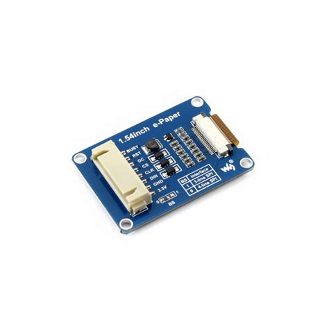 200x200, 1.54inch E-Ink display module, three-color – MGSL