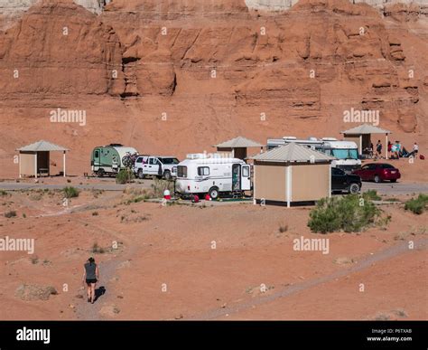 Campground, Goblin Valley State Park, Hanksville, Utah Stock Photo - Alamy