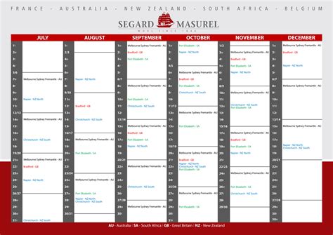 Stenzel Auction Calendar