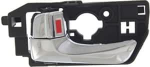 OE Replacement Rear Driver Side Chrome Interior Door Handle with Door ...