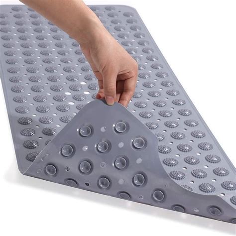 Buy VDNSI Anti Slip Bathroom Mat Rubber Bath Mats Floor Rectangle Anti ...