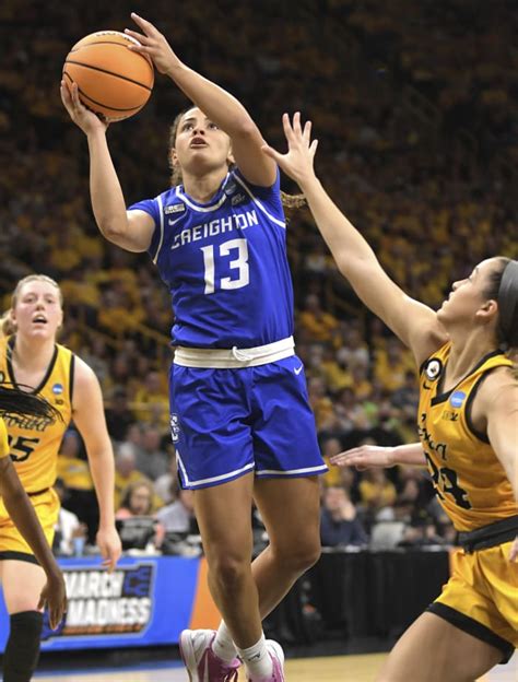 Jensen leads Creighton past Iowa in NCAA second round