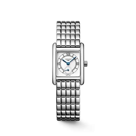 LONGINES MINI DOLCEVITA Quartz, Stainless Steel, Opaline Ivory Dial ...