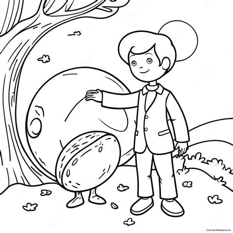 James And The Giant Peach Coloring Page (31643-25026)