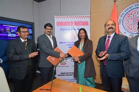 CEPT University Signs MoU with BIPARD, Government of Bihar - CEPT ...