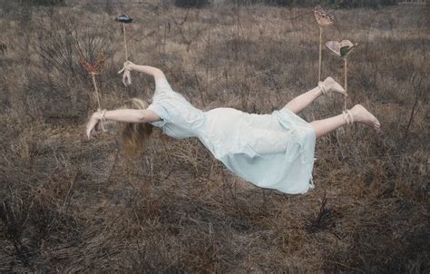 Wallpaper girl, flight, Flying Lesson for mobile and desktop, section ...