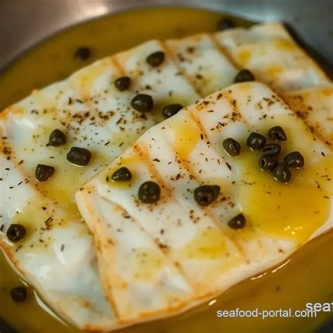 Delicious Pan-Seared Fresh Skate Fish with Lemon Caper…
