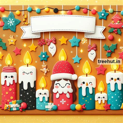 Christmas Candles Bulletin Board Ideas and Classroom Activity Ideas for ...