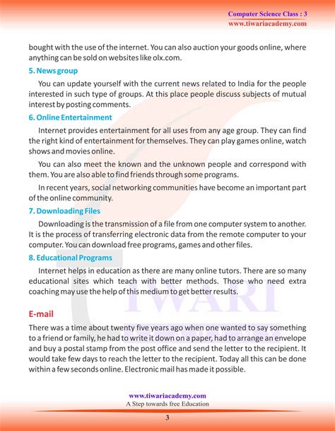 Image result for Email Computer Class 5