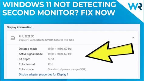 Image result for Multiple Display Not Detected Windows 1.0