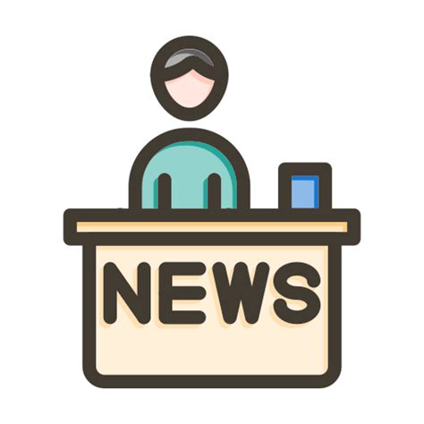 News anchor - Free professions and jobs icons