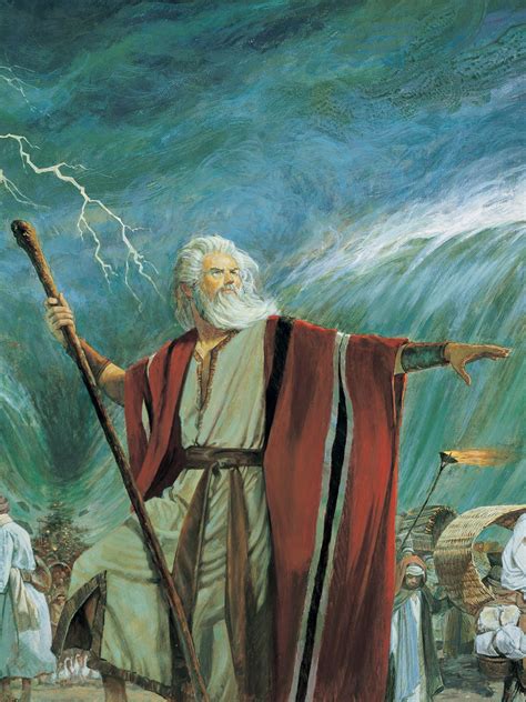 Picture Of Moses And The 10 Commandments