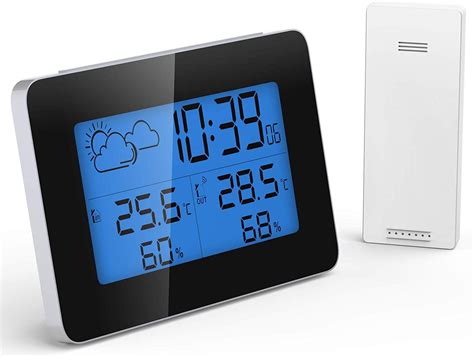 Outdoor Thermometer Hygrometer Clock at Keith Orr blog