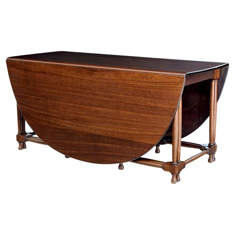 Edwardian Mahogany Gateleg Dining Table For Sale at 1stDibs | mahogany ...