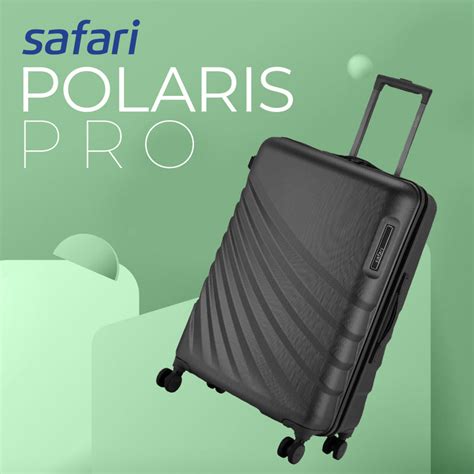 Buy Safari Polaris Pro Hard Luggage Black Online