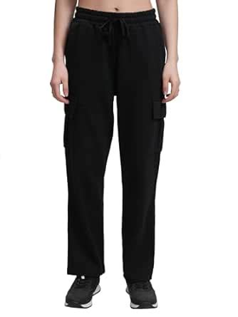 Tokyo Talkies Women Stylish Black Bootcut Track Pants | Sleek ...