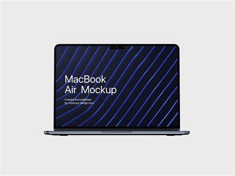 Free MacBook Air 2022 Mockup | Free Mockup World