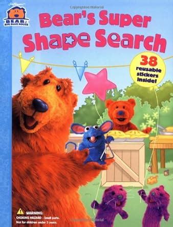 Buy Bear's Super Shape Search (Bear in the Big Blue House Vinyl Sticker ...