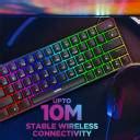 Intex Caliber Pro Keyboard RGB LED light Mechanical blue switch IT ...