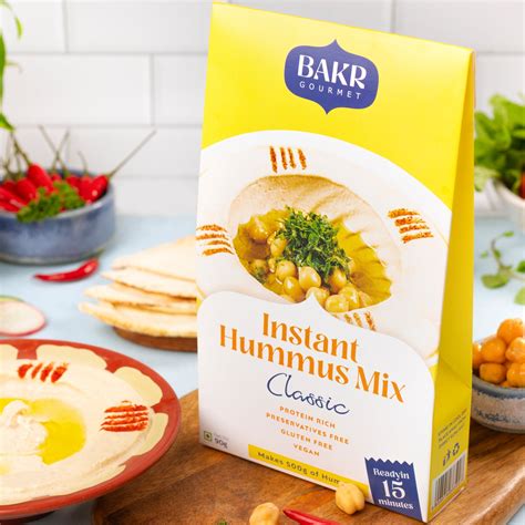 Instant Hummus Mix (3 in 1) – Bakr Gourmet