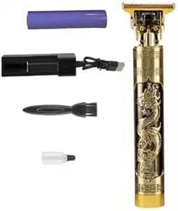 Hamofy Professional Golden T99 Trimmer Haircut Grooming Kit Metal Body ...