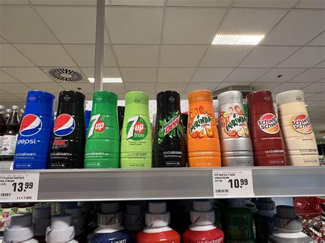Sodastream Pepsi product selections Germany vs USA plus Germany Sprite ...