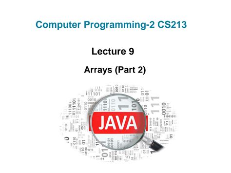 Java 2D Arrays Tutorial 的图像结果