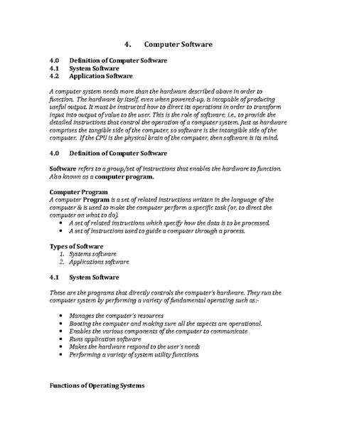 Define of Computer Software 的图像结果