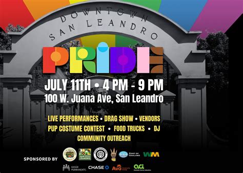 Jul 11 | San Leandro Pride Celebration | San Leandro, CA Patch