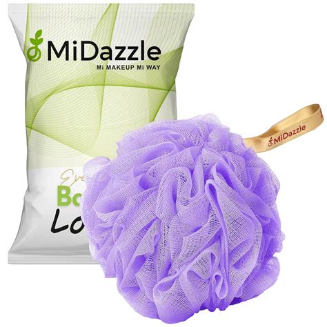 Buy Midazzle Luxury Bathing Loofah Sponge Exfoliator Scrubber for High ...