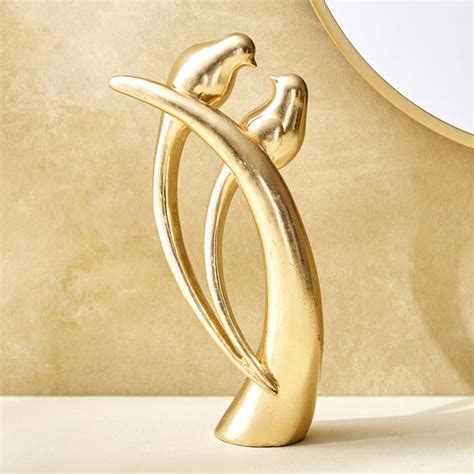 Buy Splendid Goldcrest Glorie Polyresin Bird Figurine from Home Centre ...