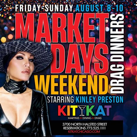 Market Days Drag Dinner 2025 • Kit Kat | Drag Show Chicago